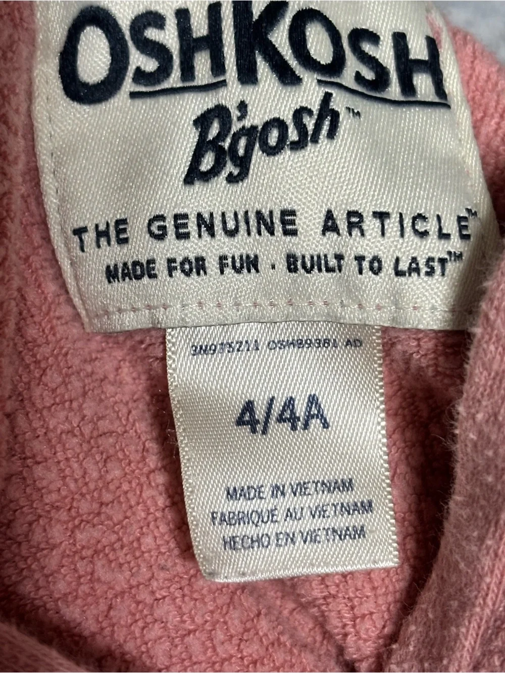 OshKosh Bgosh soft cropped